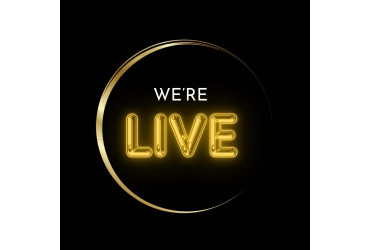 We are LIVE!